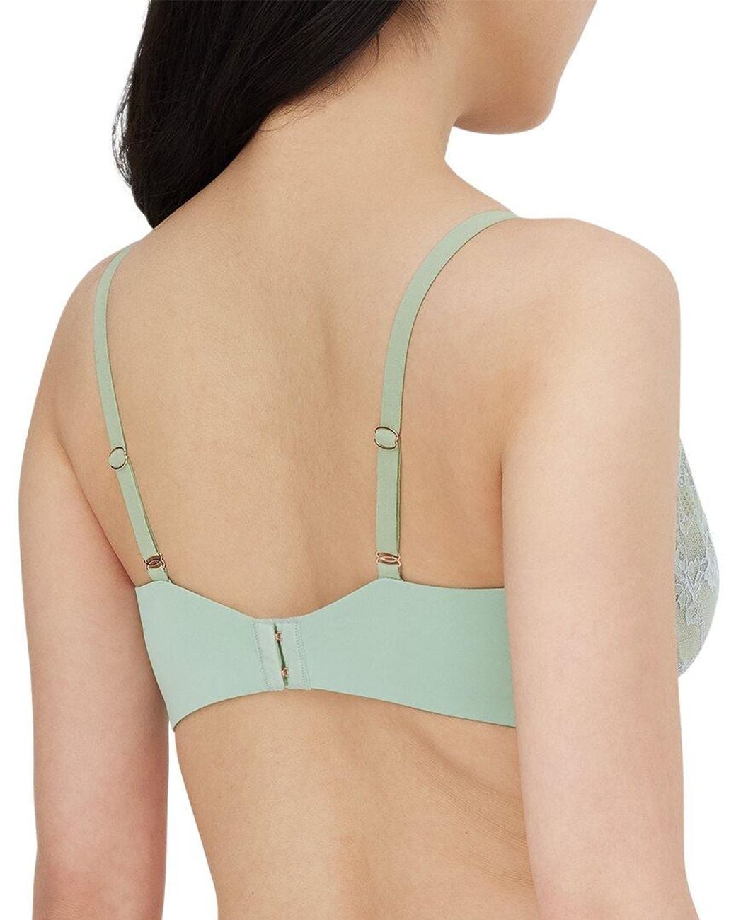 Skarlett Blue Green Minx Lace Balconette Bra