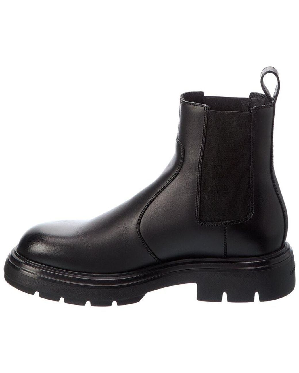 Ferragamo Black Dollie Leather Bootie
