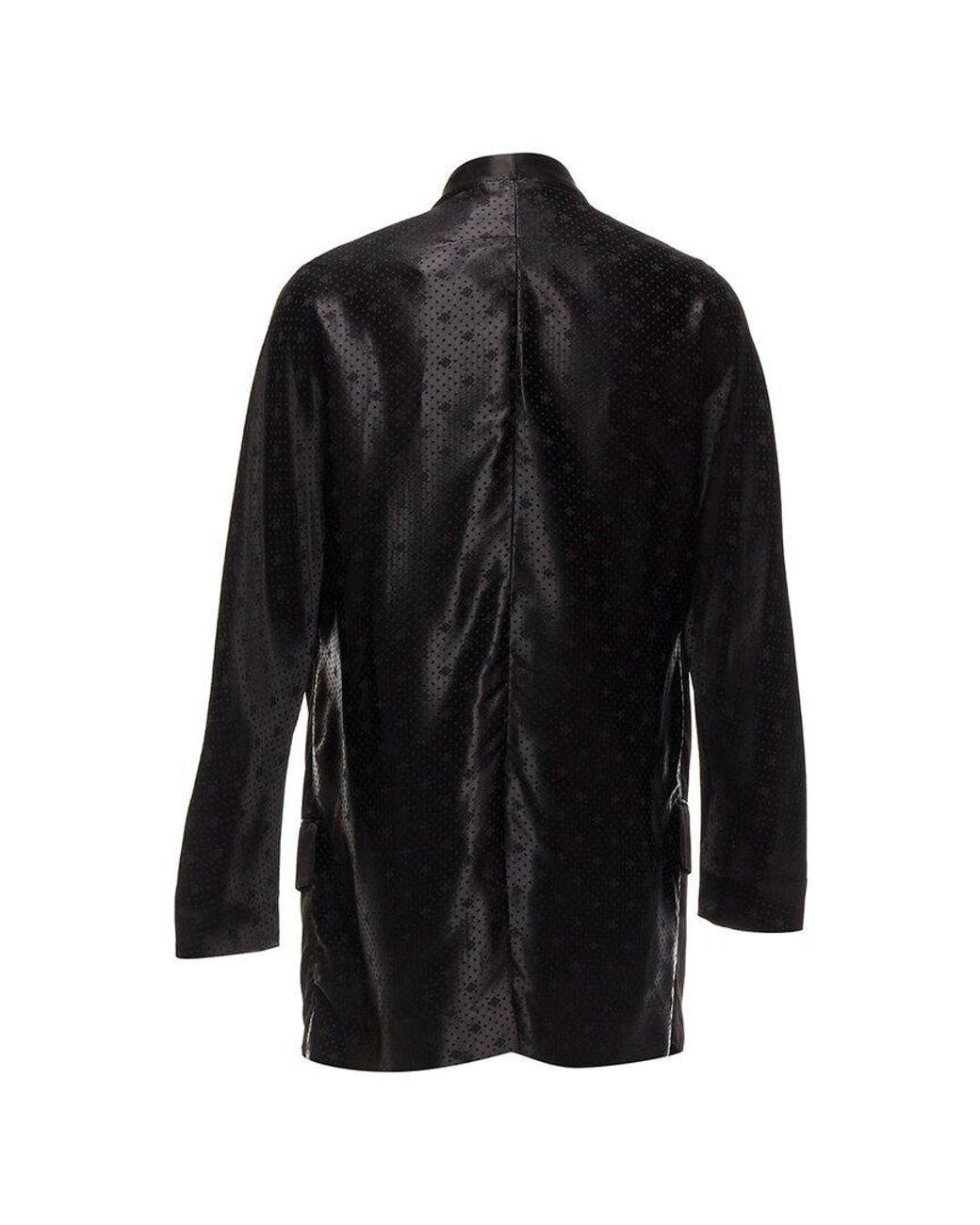Givenchy Black Cutout Collar Robe Blazer, Size Fr (Authentic Pre-Loved)