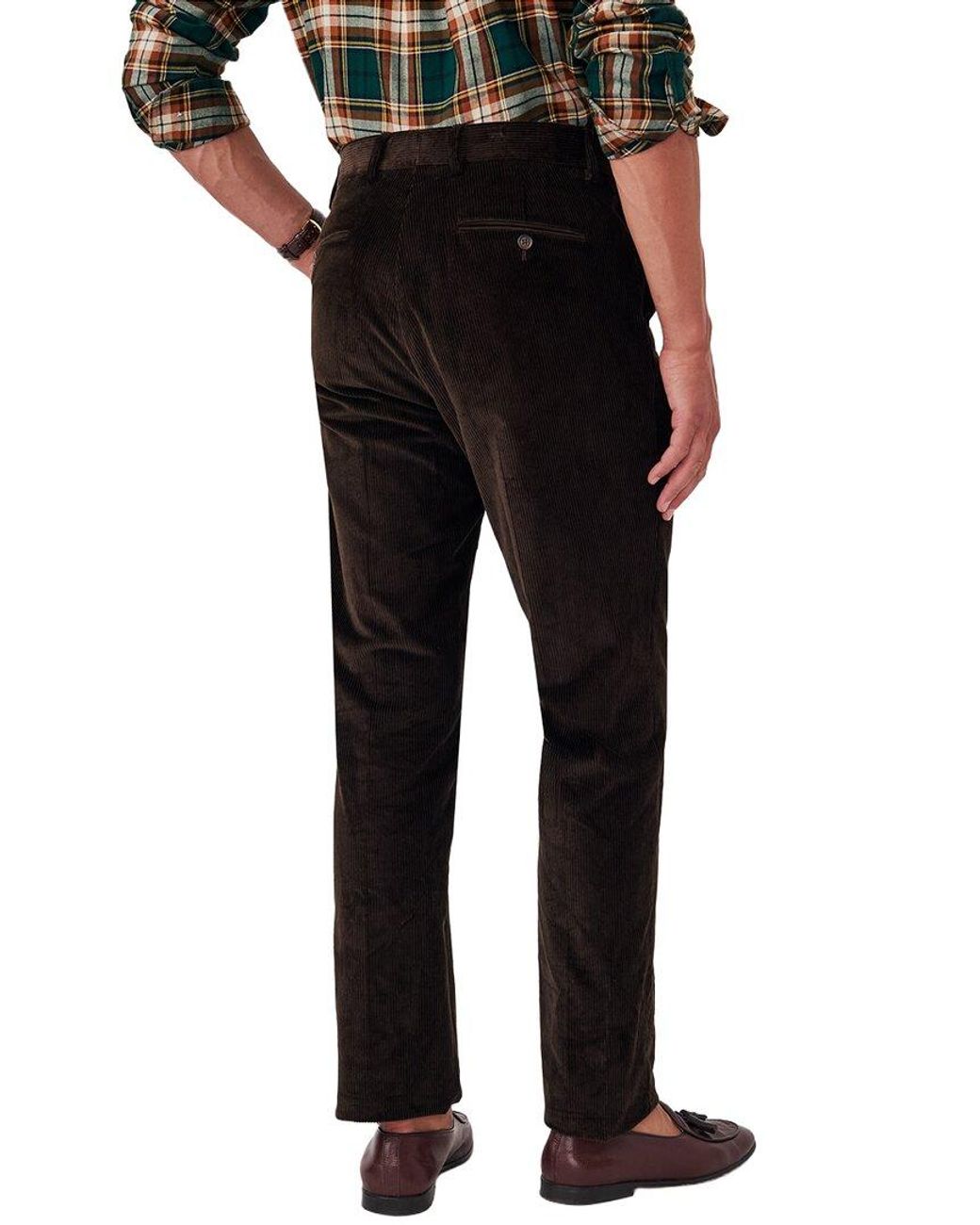 J.McLaughlin Black Oxford Long Pant for men
