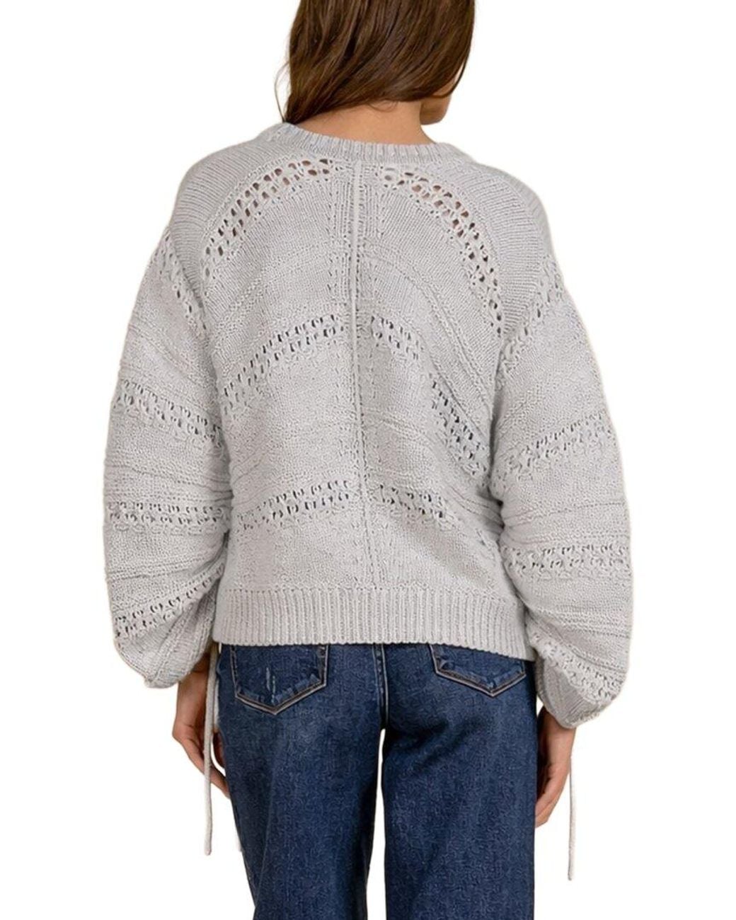 Elan Gray Pullover