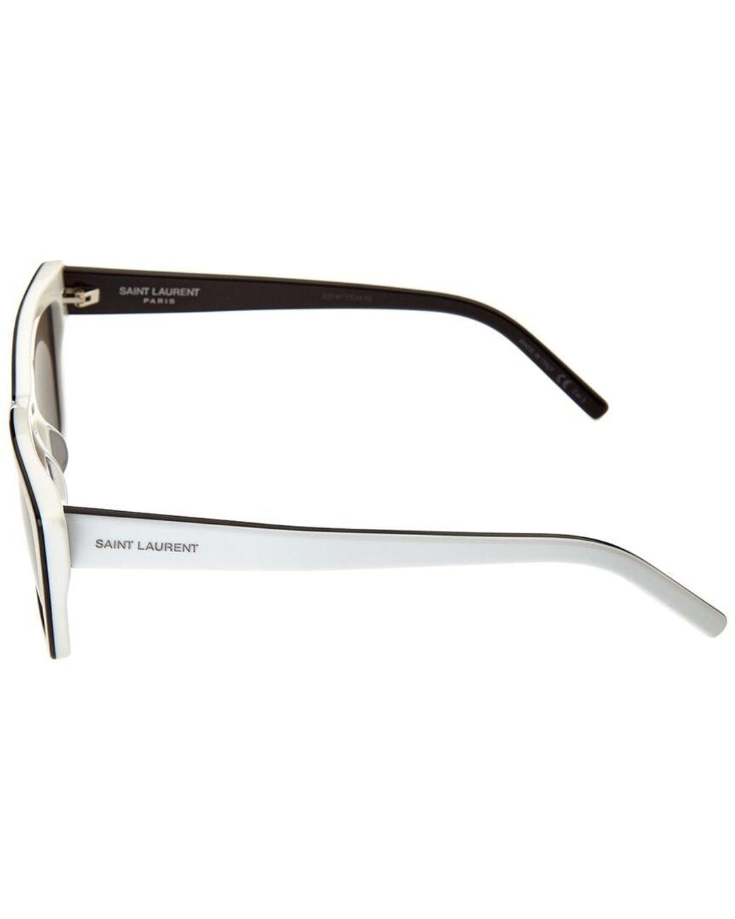 Saint Laurent Metallic Sl276Mica 53Mm Sunglasses