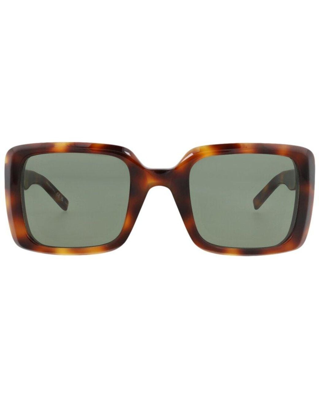 Saint Laurent Brown Sl497 51Mm Sunglasses