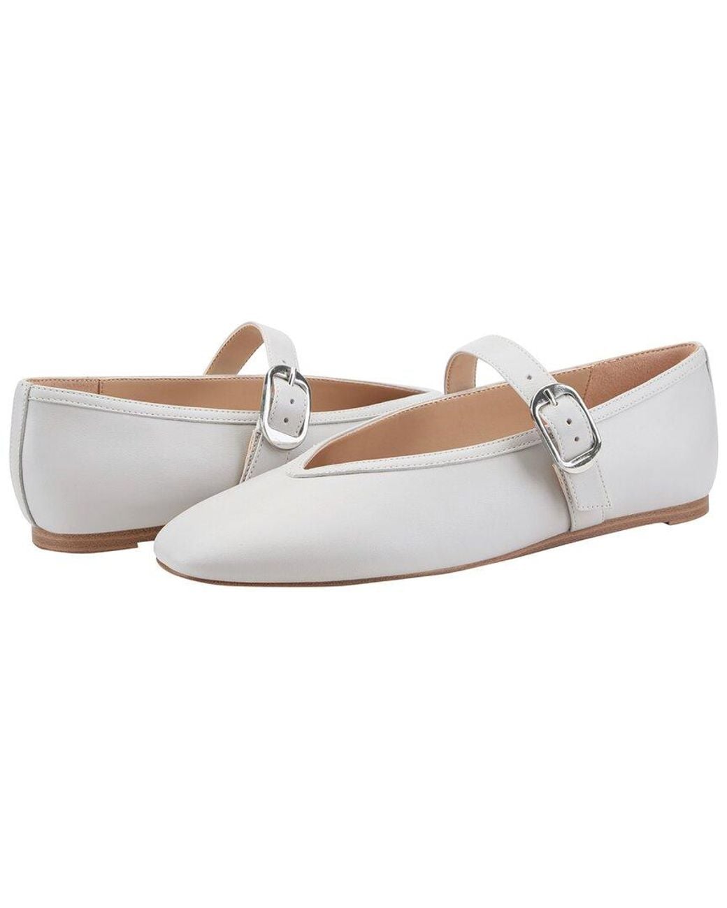 Marc Fisher White Godea Flat