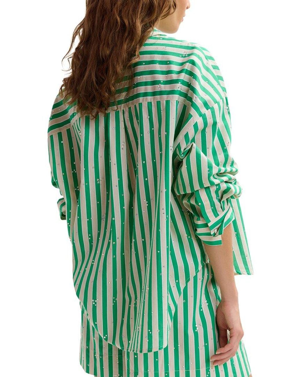 Essentiel Antwerp Green Jelief Shirt