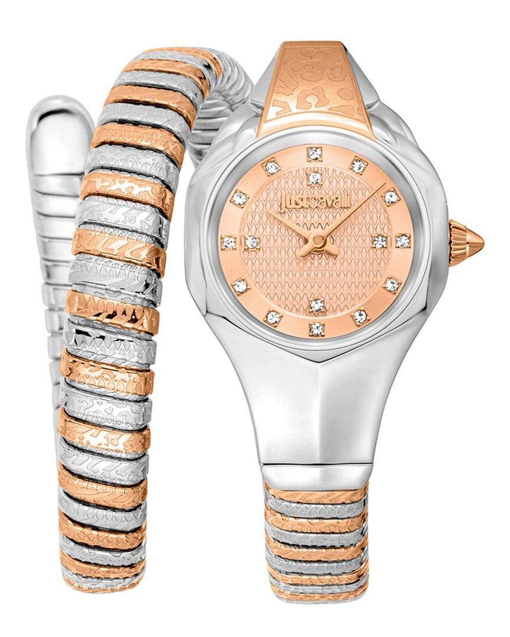 Just Cavalli Amalfi Watch in White | Lyst UK