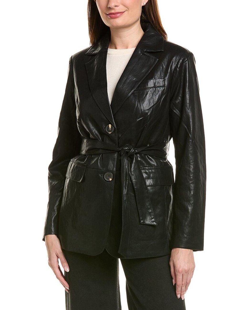 Tahari Black Valentina Jacket