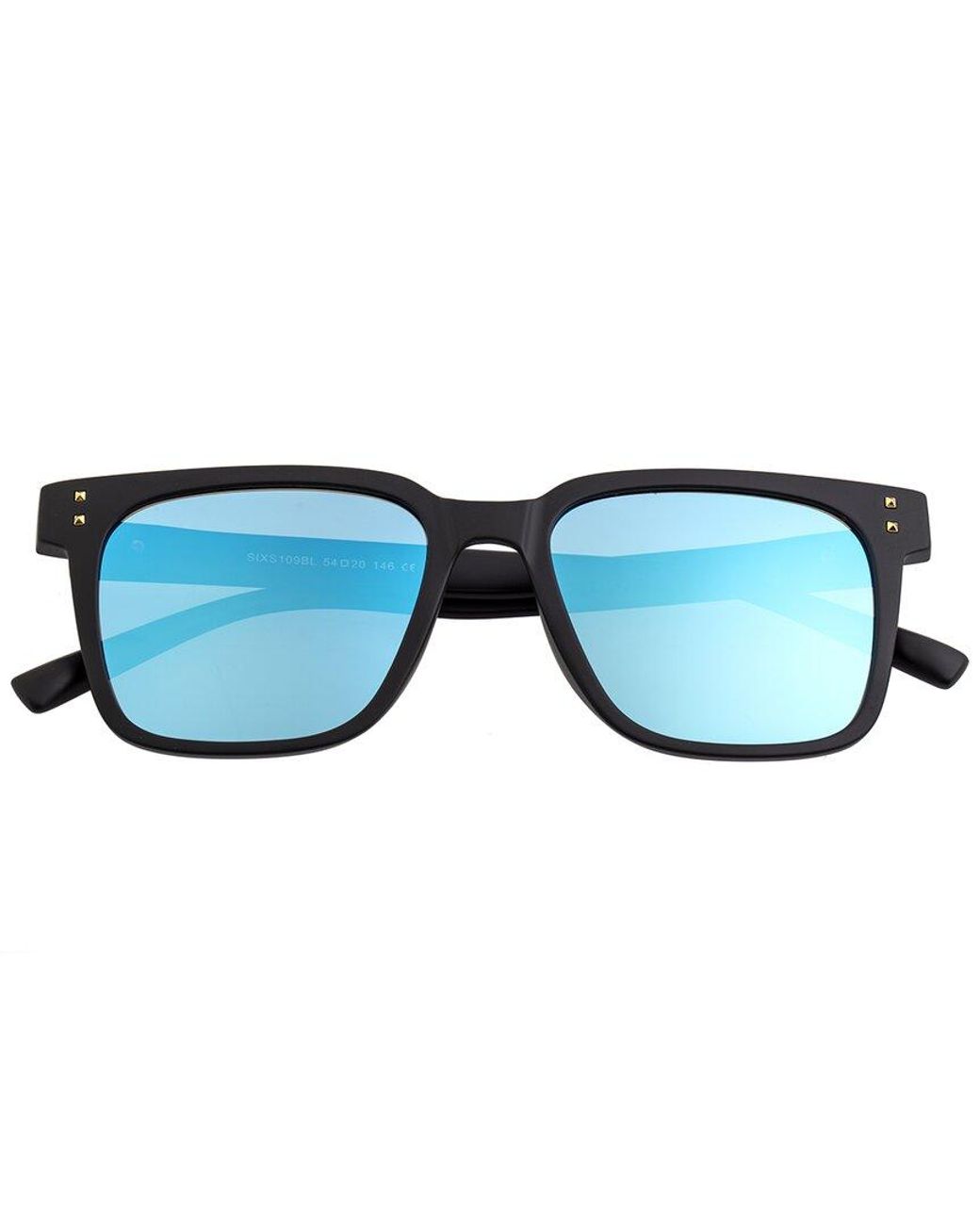 Sixty One Blue Unisex Capri 54mm Polarized Sunglasses for men