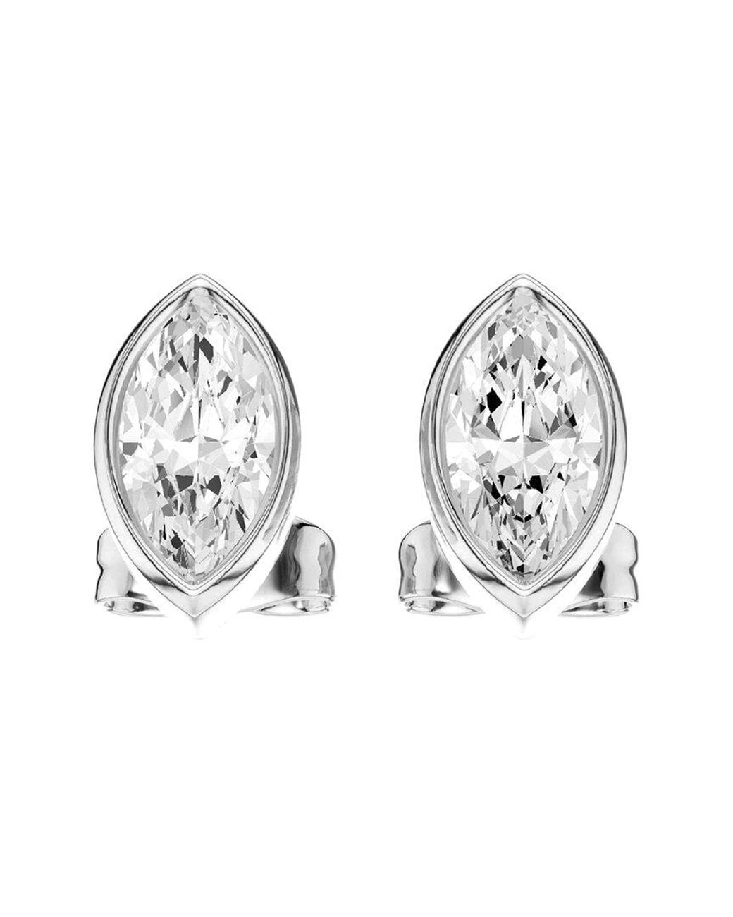 Amairah Metallic 14K 1.00 Ct. Tw. Lab-Grown Diamond Stud Earrings