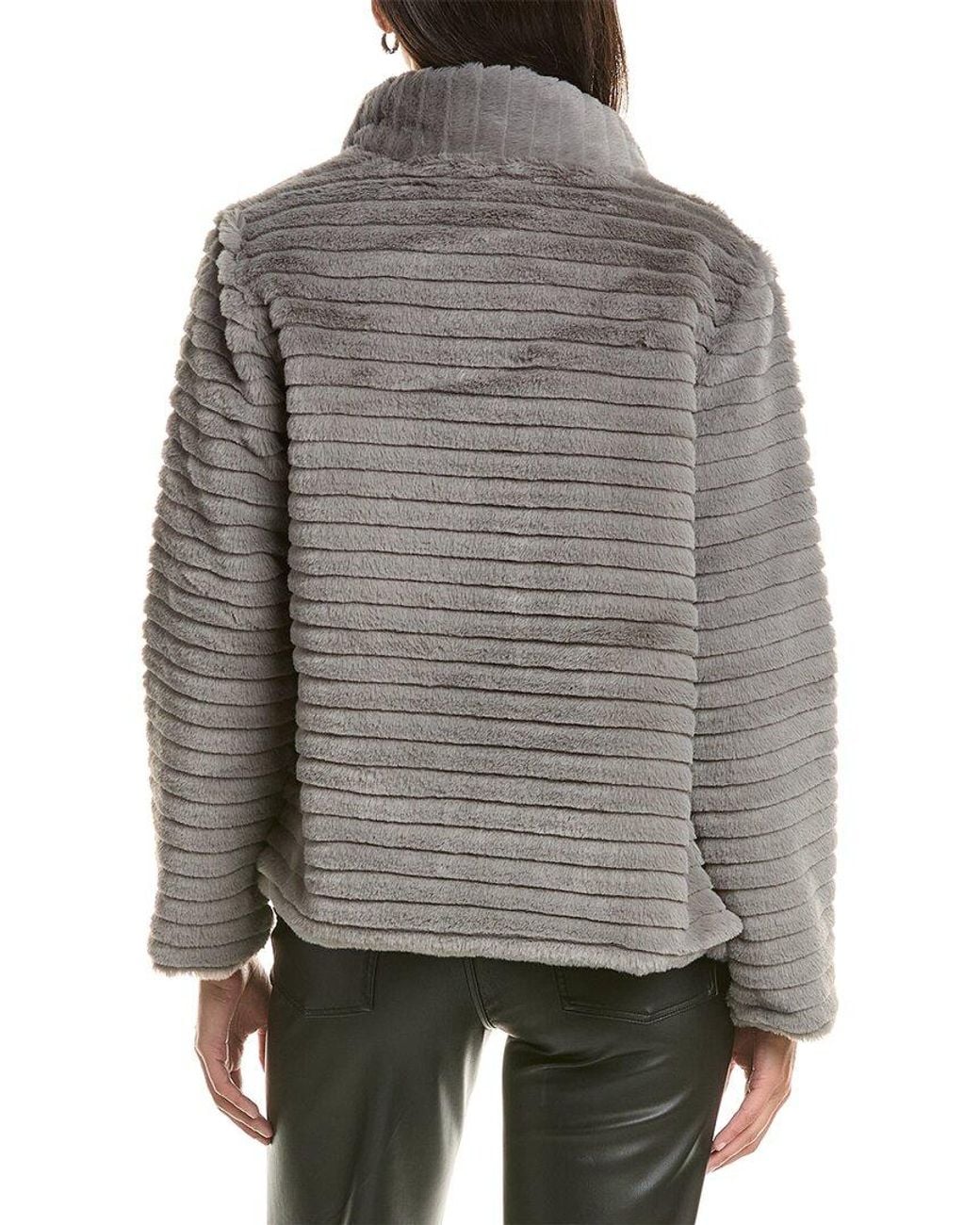La Fiorentina Gray Reversible Jacket