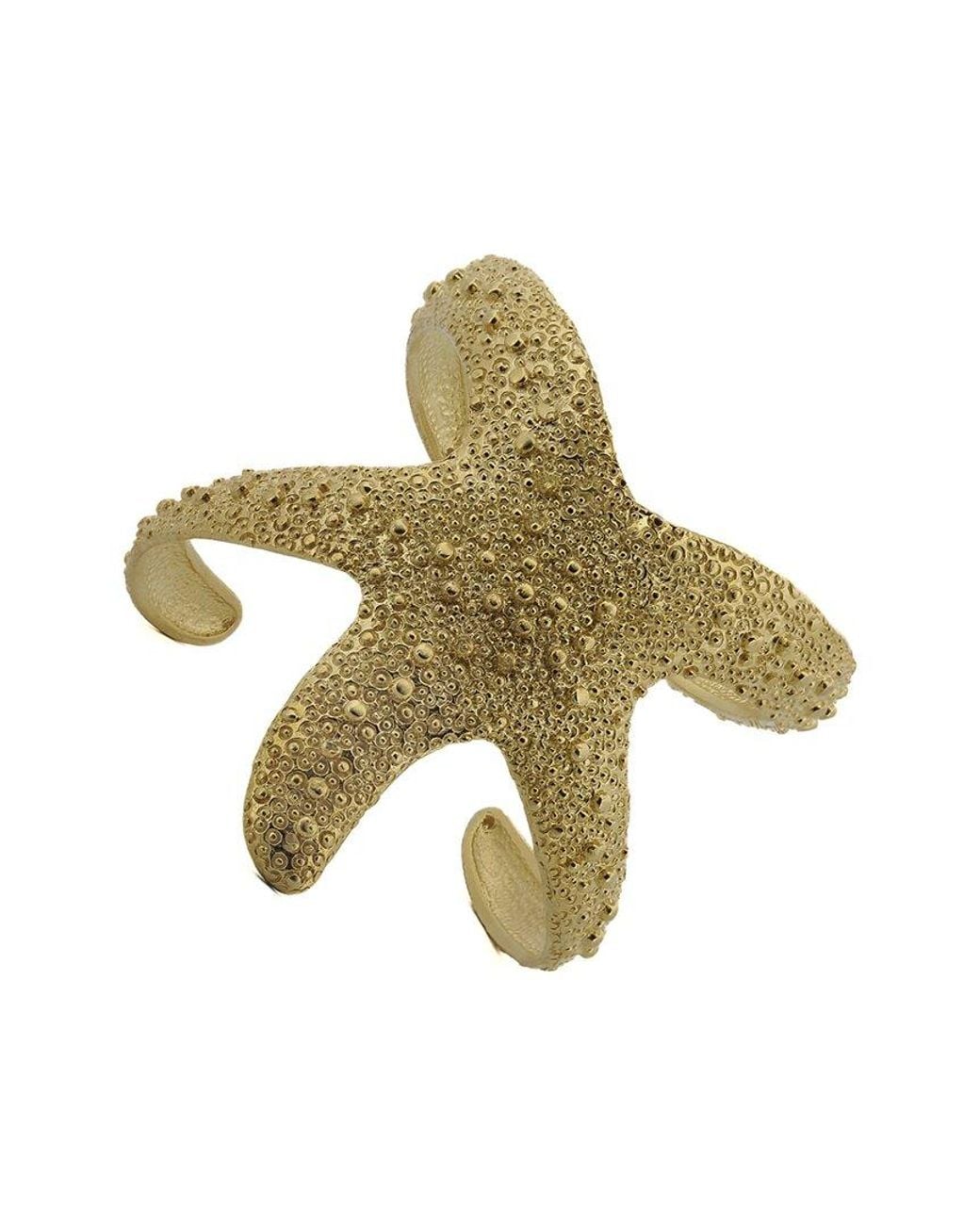 Ebru Jewelry Metallic Plated Cuff Bracelet