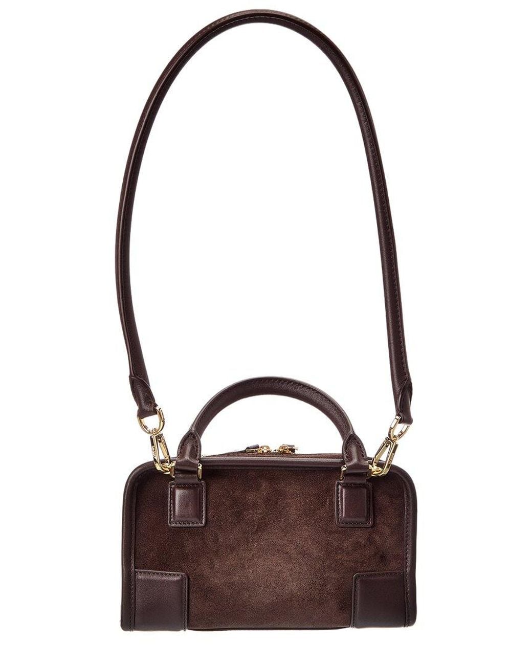 Loewe Brown Cala Mini Leather Shoulder Bag