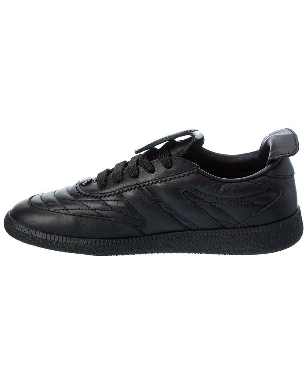 Giuseppe Zanotti Black Orei Leather Sneaker