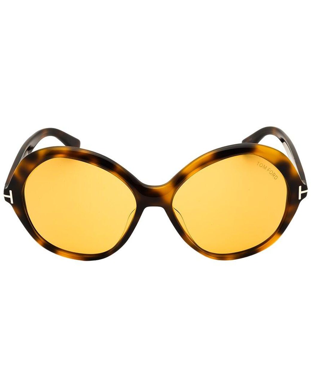Tom Ford Metallic 60Mm Sunglasses