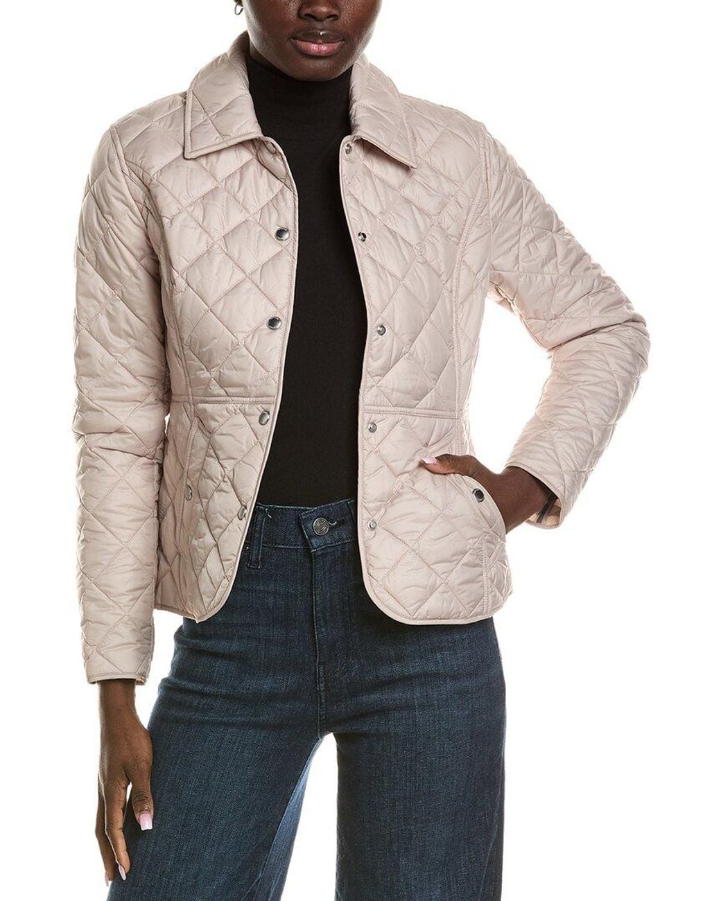 Burberry Cawthorne Jacket in Blue | Lyst