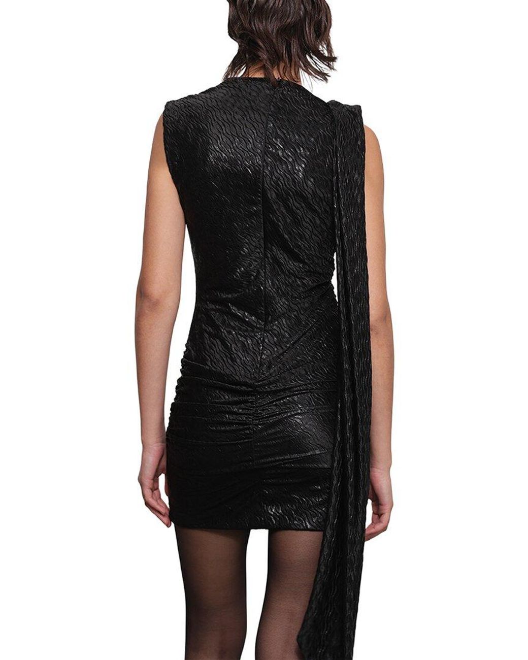 Sabina Musayev Black Anya Mini Dress