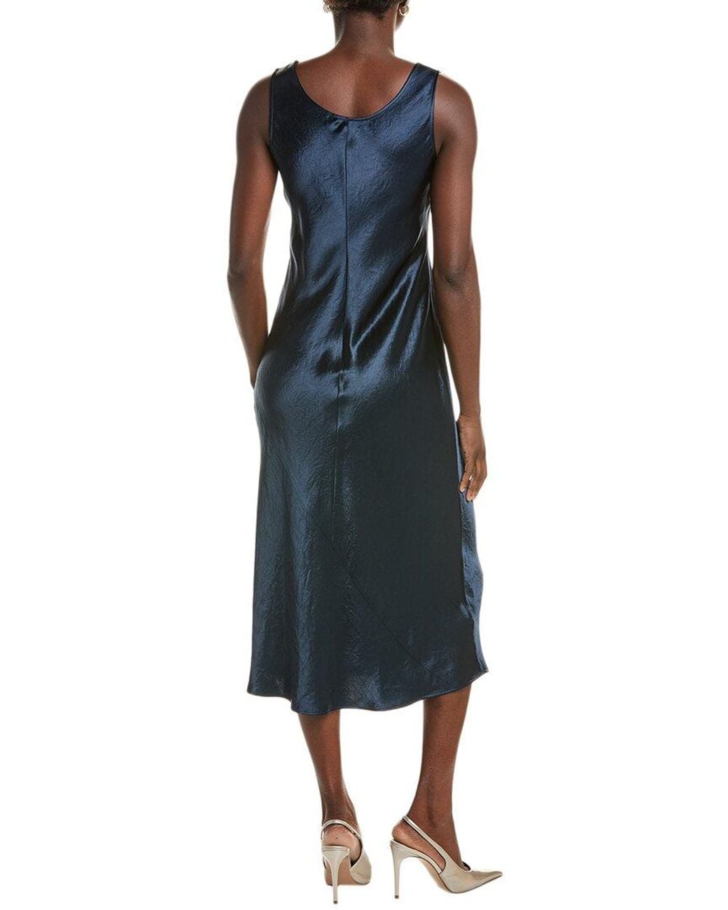 Max Mara Blue Mm By Talete Midi Dress