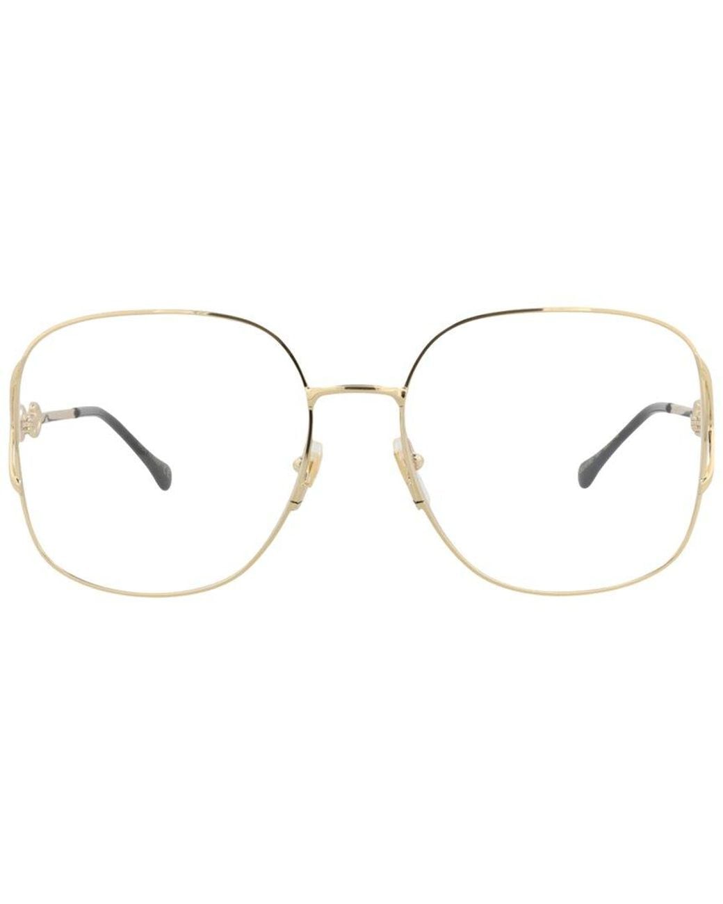 Gucci Metallic 58Mm Optical Frames