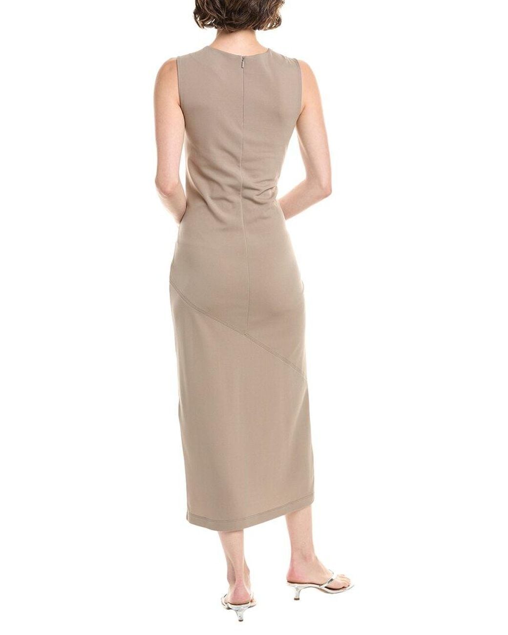 Max Mara Natural Losanna Midi Dress