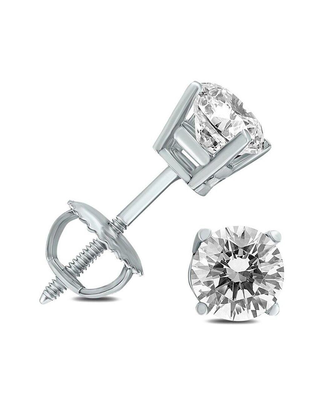 True Diamond Metallic 14k 1.50 Ct. Tw. Diamond Studs