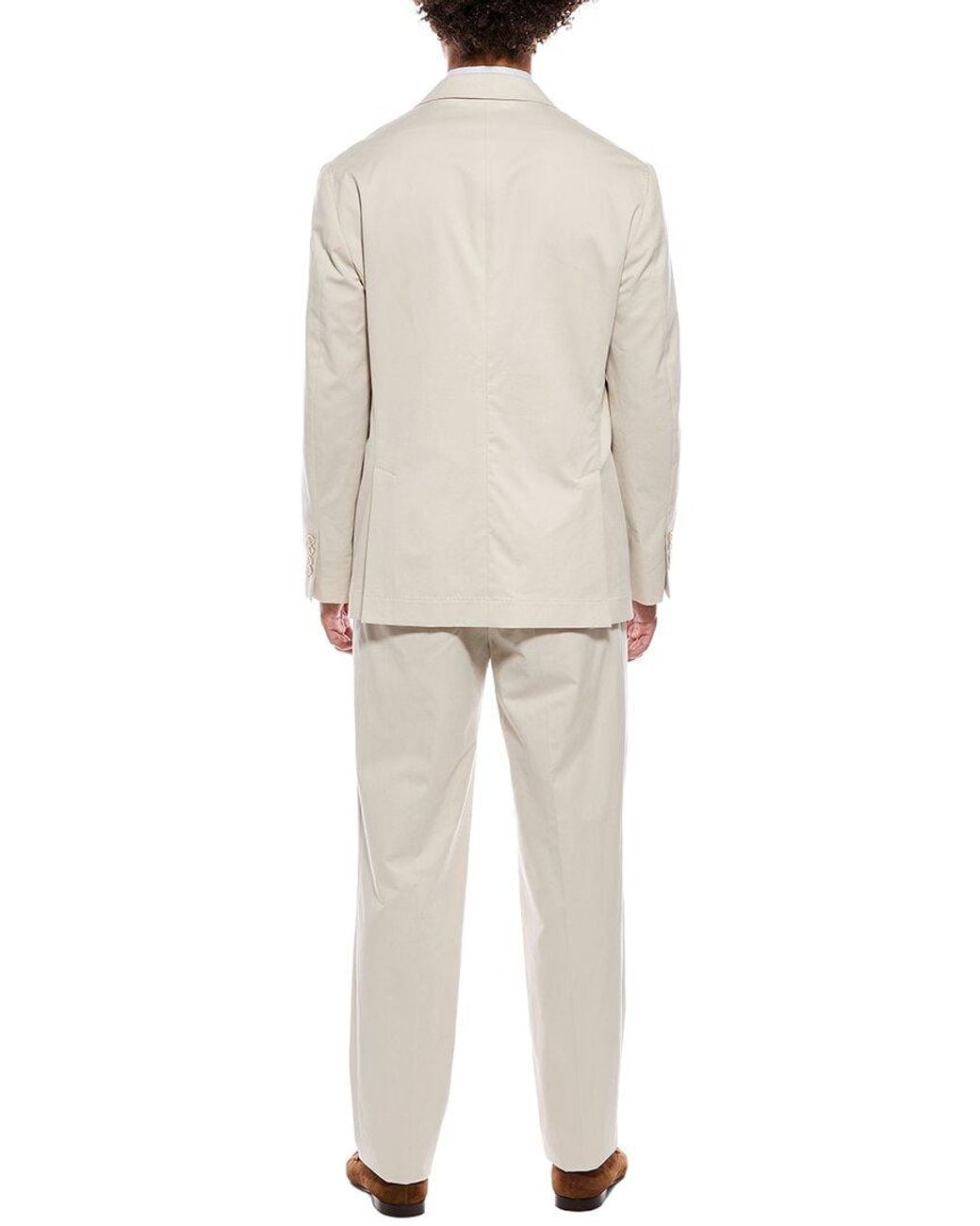 Brunello Cucinelli Natural 2Pc Suit for men