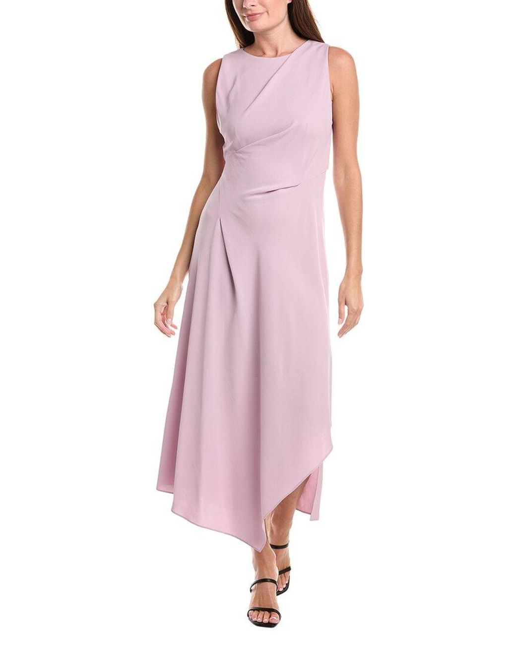 Lafayette 148 New York White Asymmetric Dress
