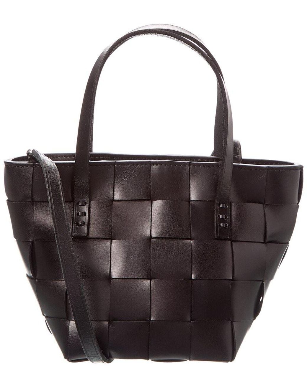 Dragon Diffusion Black Japan Mini Leather Tote