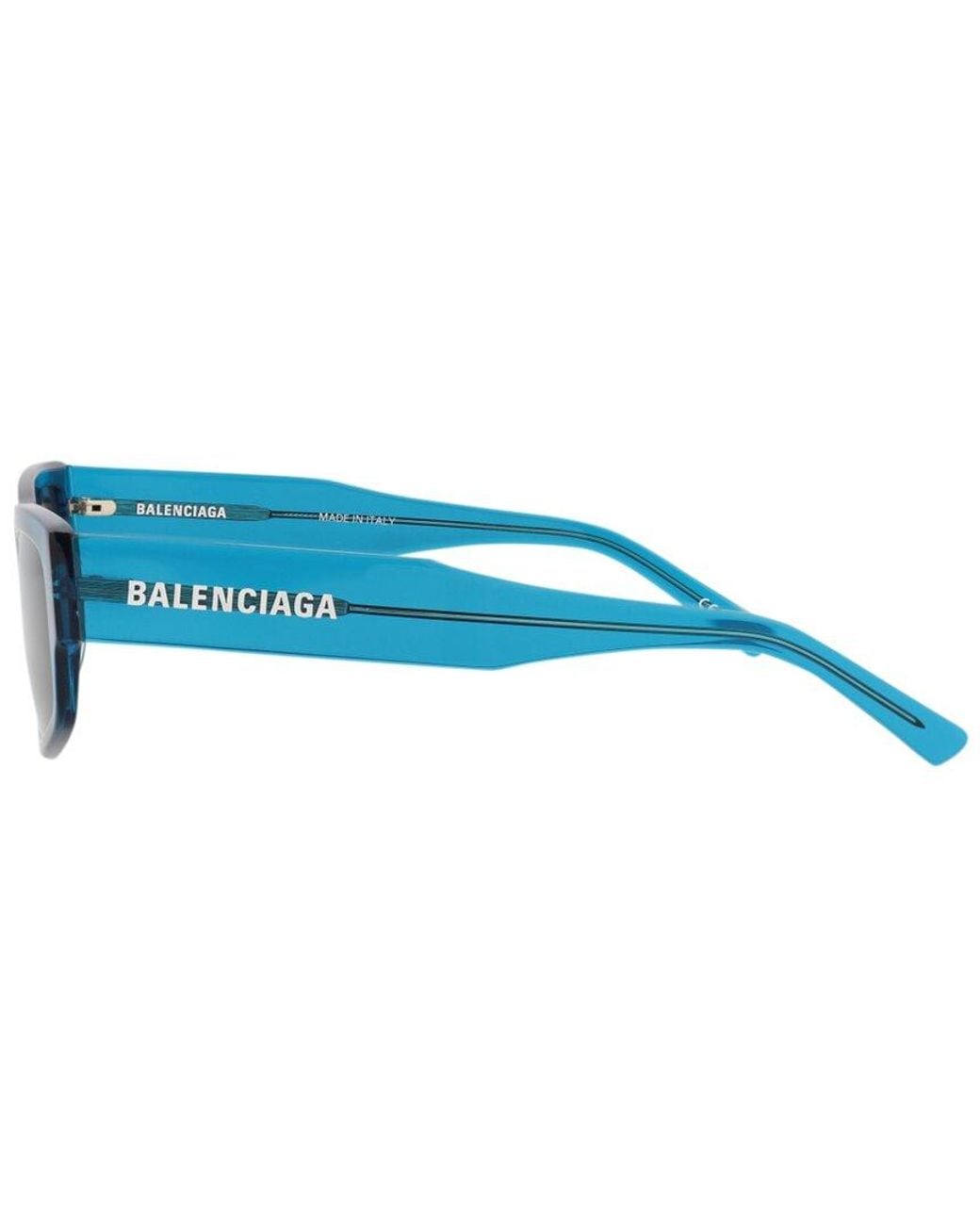 Balenciaga Blue Fashion 56Mm Sunglasses