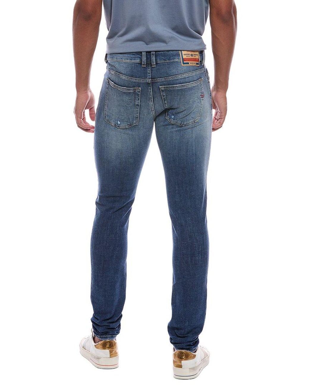 DIESEL Blue Sleenker Low Waist Skinny Jean for men