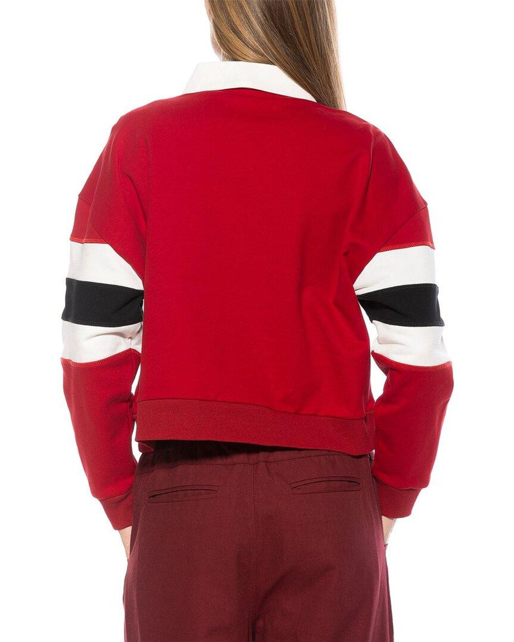 Alexia Admor Lucian Collared Branded Rugby Shirt
