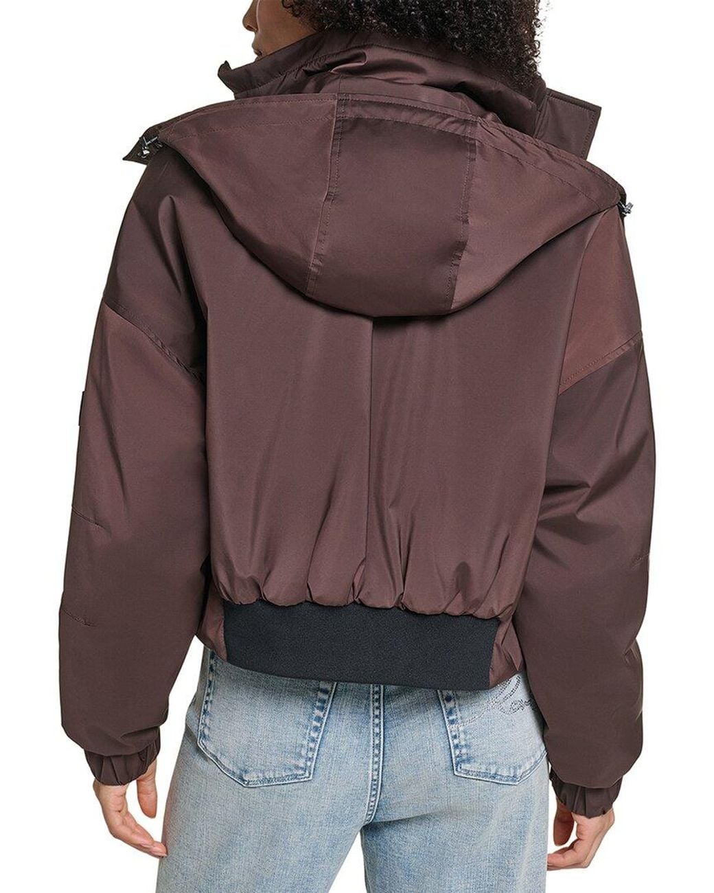 Karl Lagerfeld Brown Anorak Jacket
