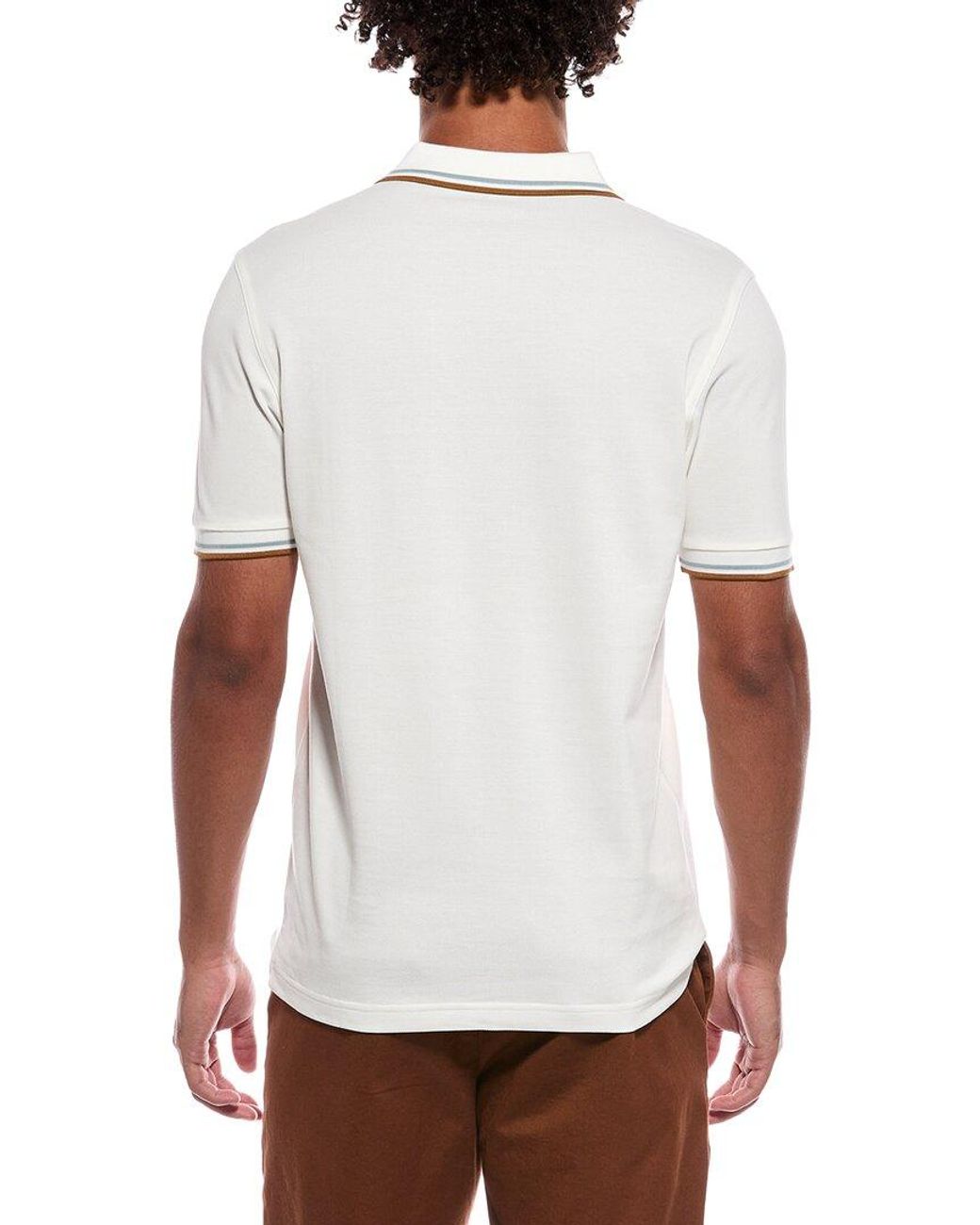 Fred Perry White Polo Shirt for men