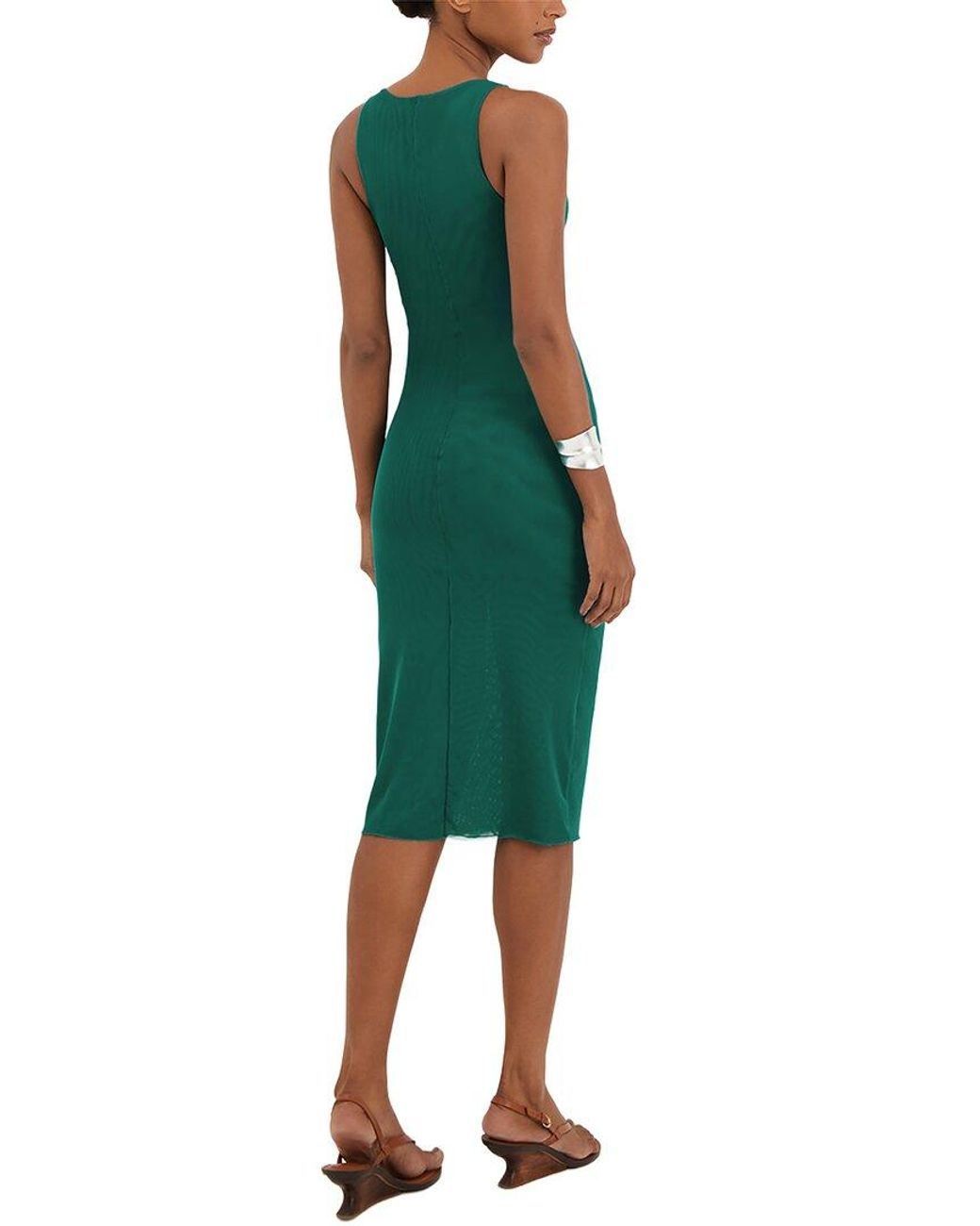 ViX Green Amanda Midi Dress