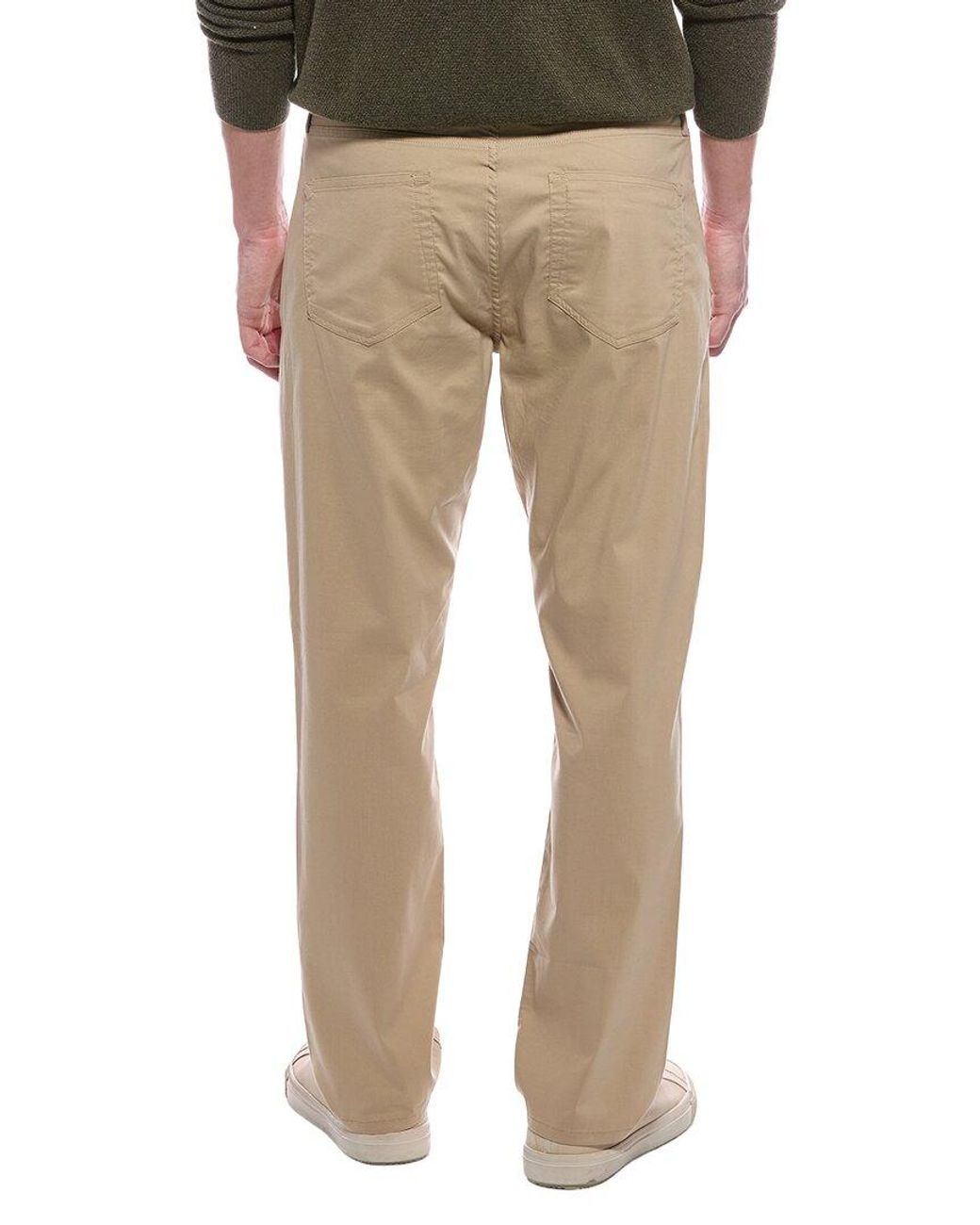 Faherty Brand Natural Movement 5-Pocket Athletic Fit Pant for men