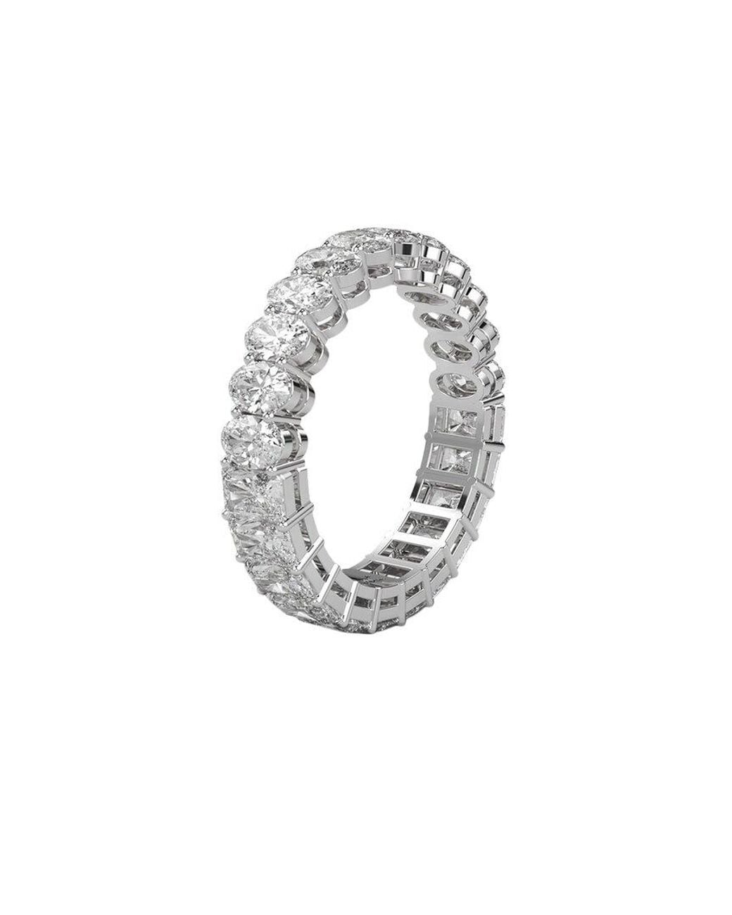 Lab Grown Diamonds White 14K 4.00 Ct. Tw. Lab-Grown Diamond Ring