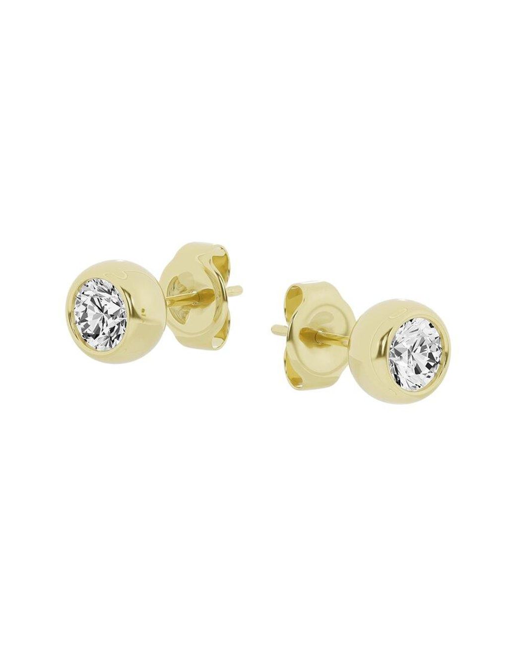 Lab Grown Diamonds Metallic 14K 1.50 Ct. Tw. Lab-Grown Diamond Studs