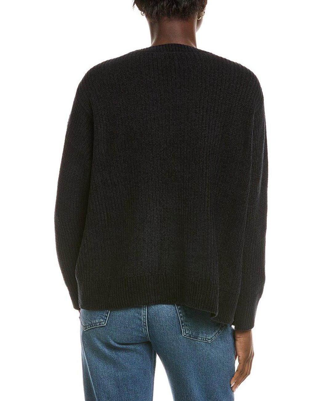 Eileen Fisher Black Chenille Sweater