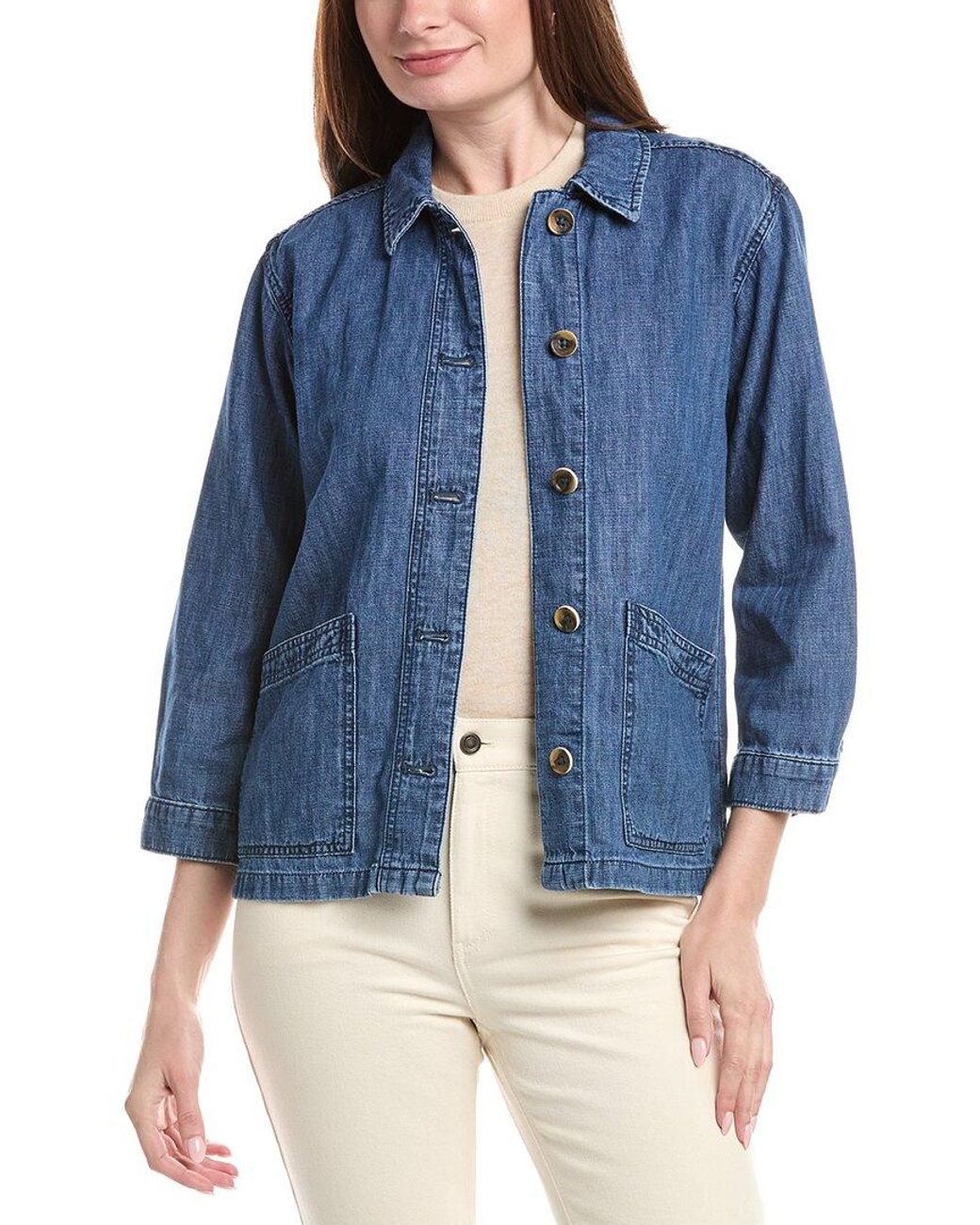 J.McLaughlin Blue Rayna Jacket