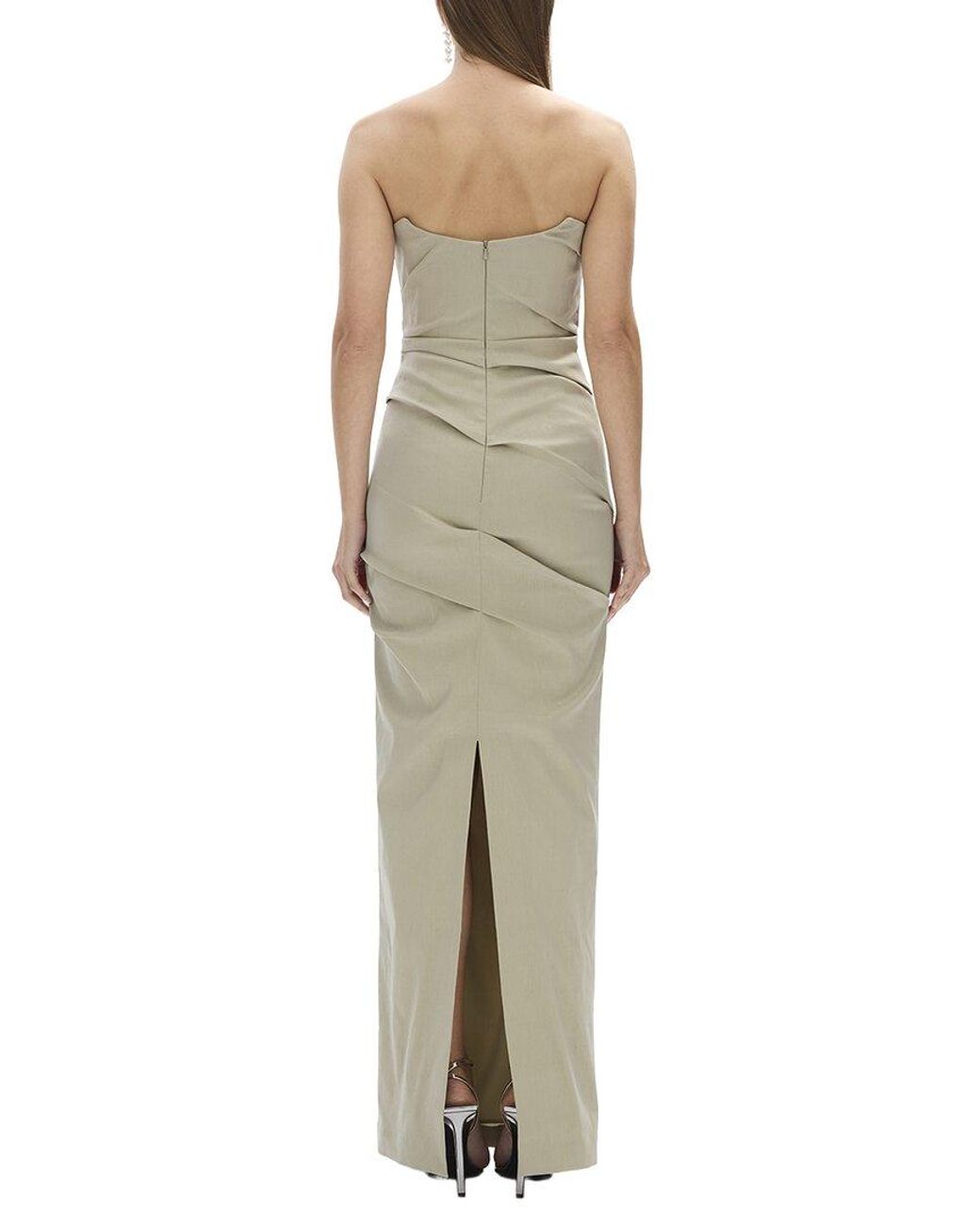 Rachel Gilbert Green Sienna Fitted Gown