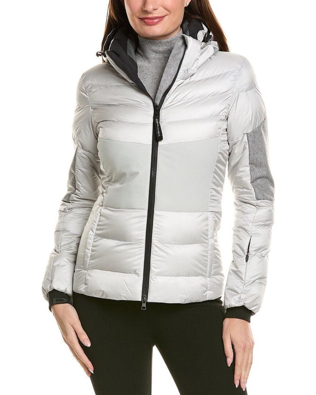 Capranea Gray Ela Wool-Blend Jacket