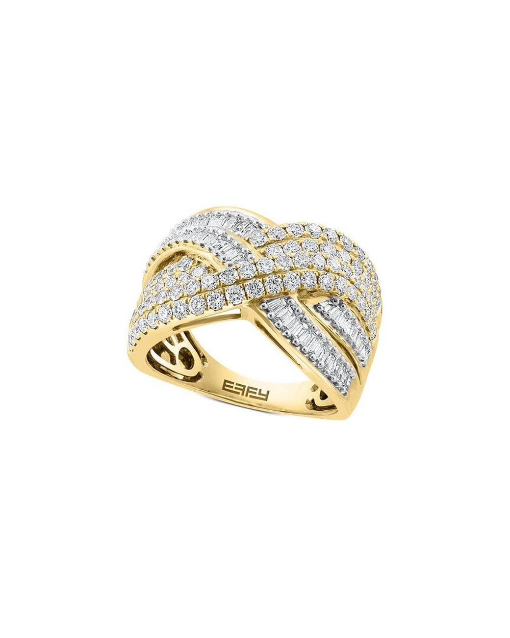 Effy Fine Jewelry White 14K 1.35 Ct. Tw. Diamond Ring