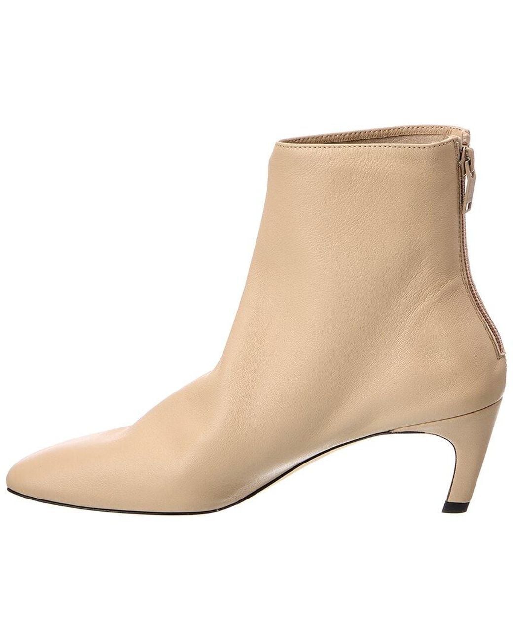 Totême  Natural Leather Bootie