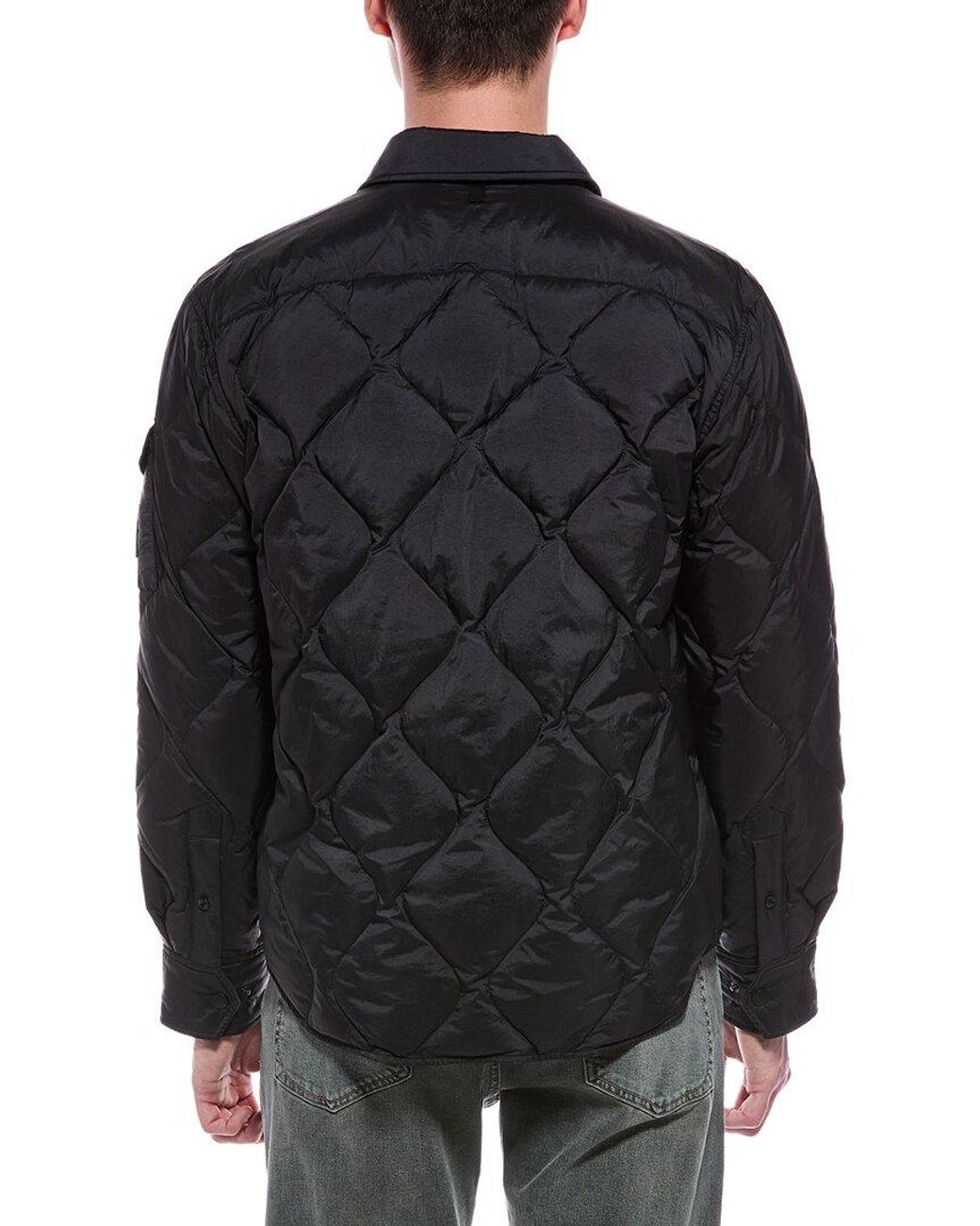 Rag & Bone Black Padded Dane Jacket for men