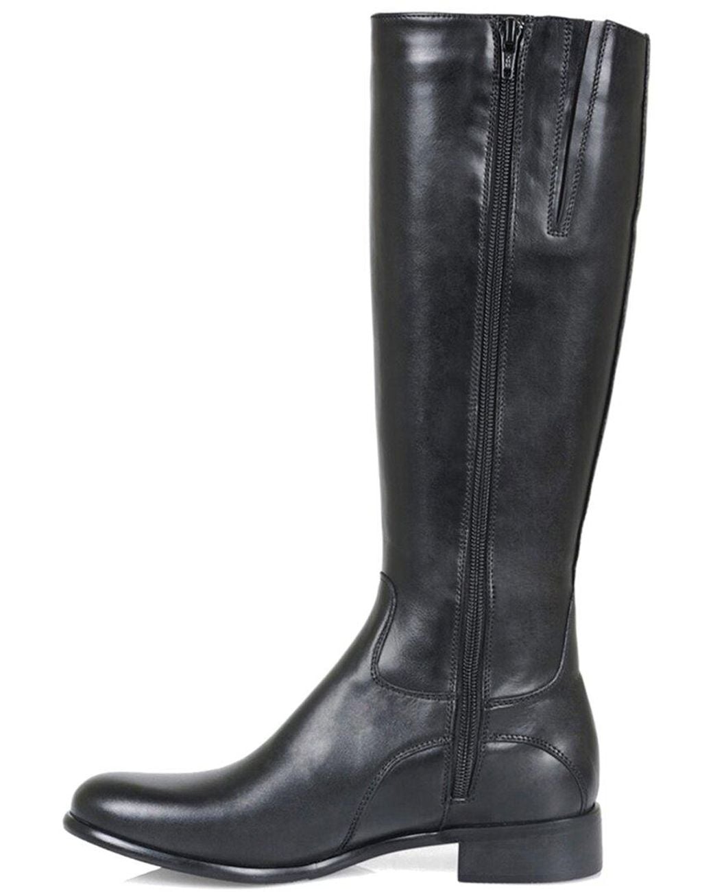La Canadienne Black Stefanie Leather Boot