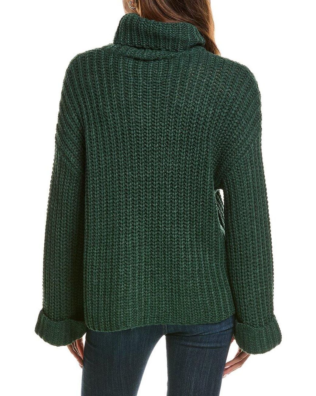 525 America Green Turtleneck Sweater