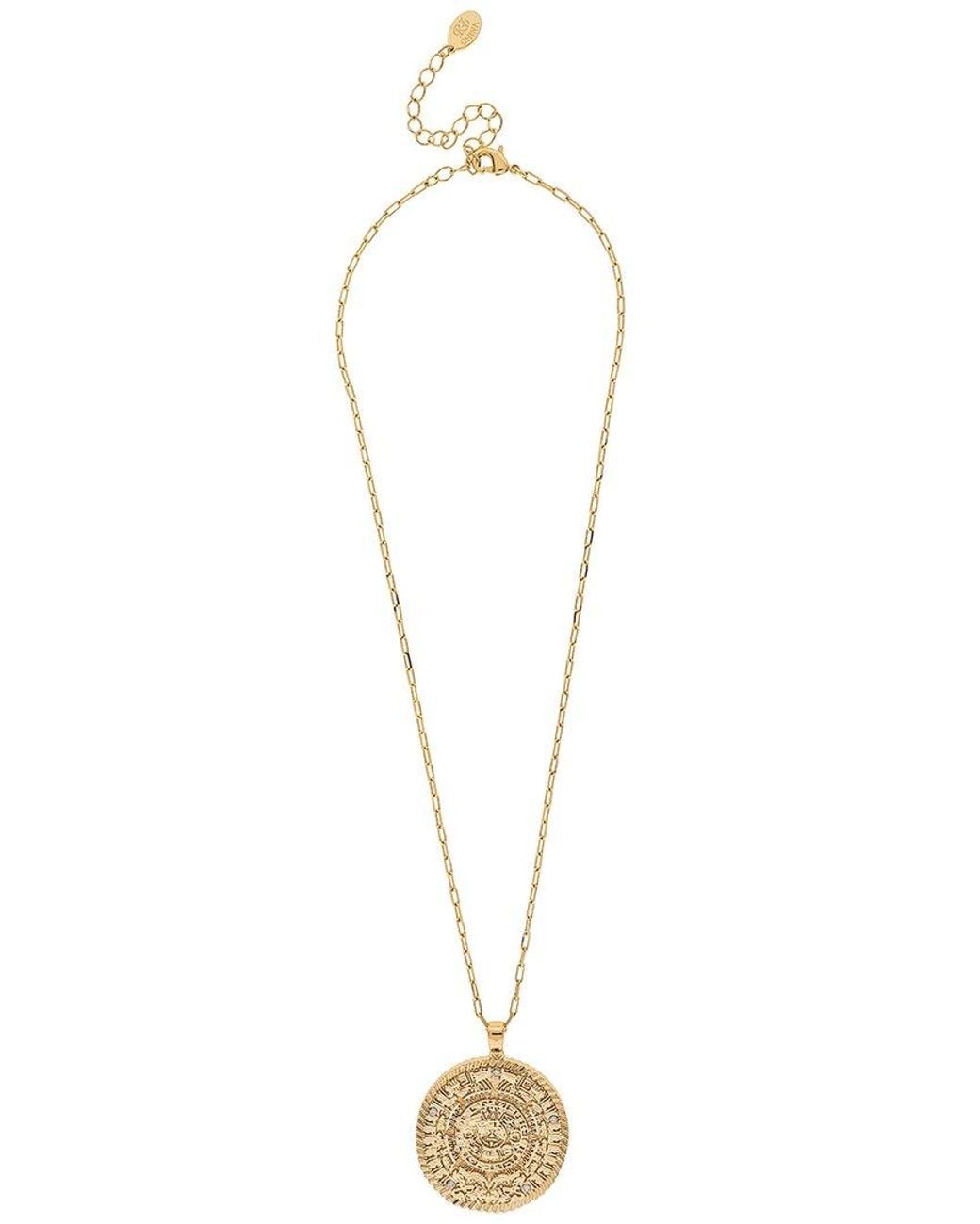 Rivka Friedman Metallic 18K Plated Cz Necklace