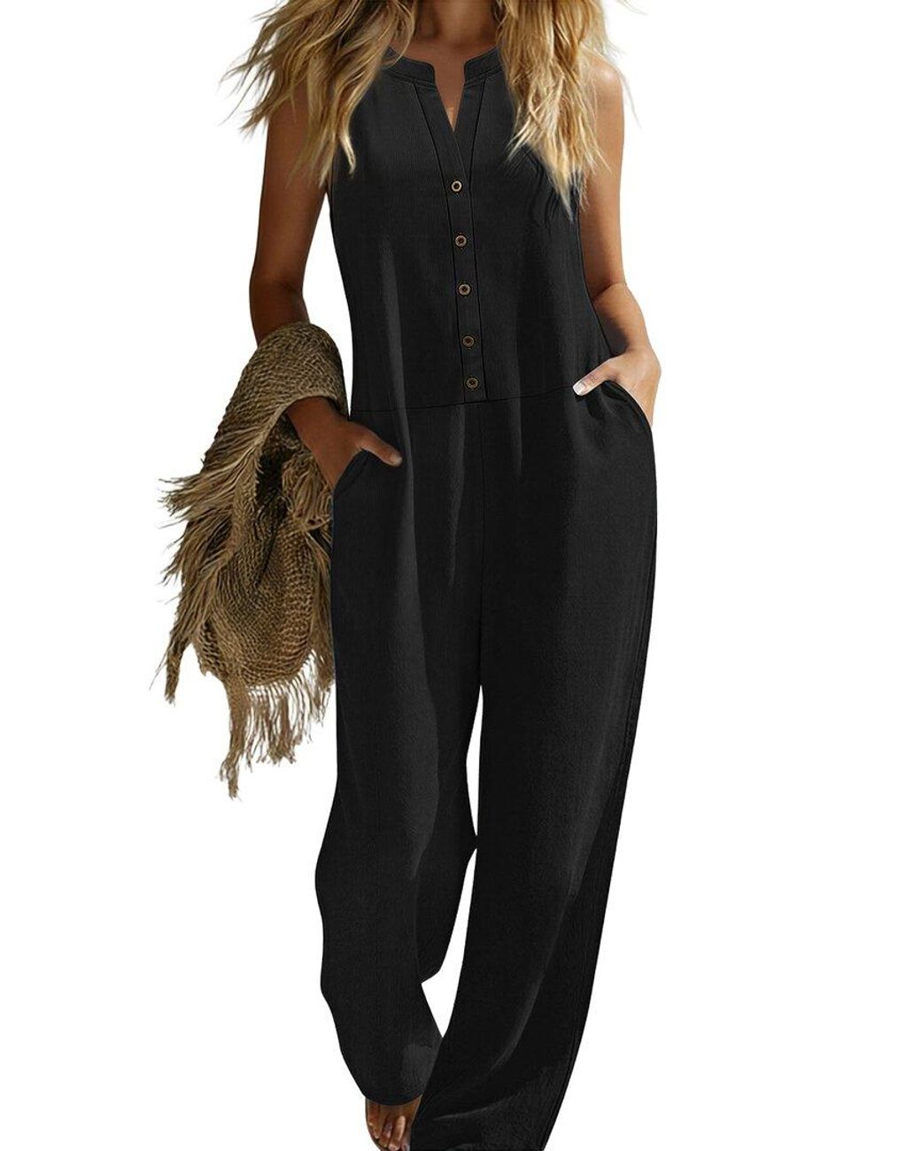 Emma way Black Jumpsuit