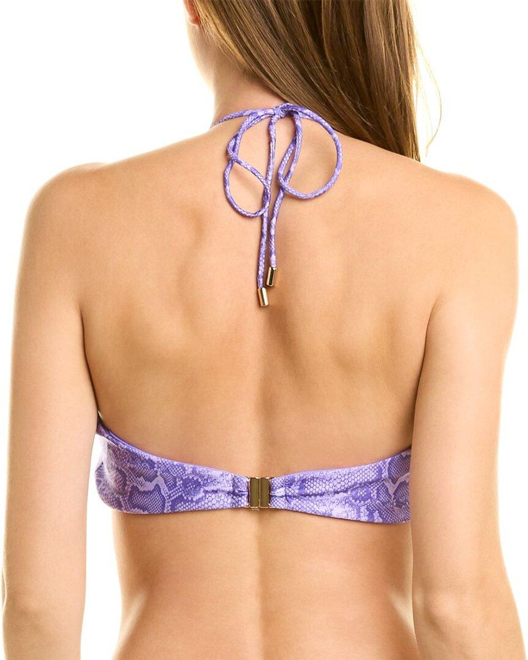 SONYA Purple Lajain Bikini Top