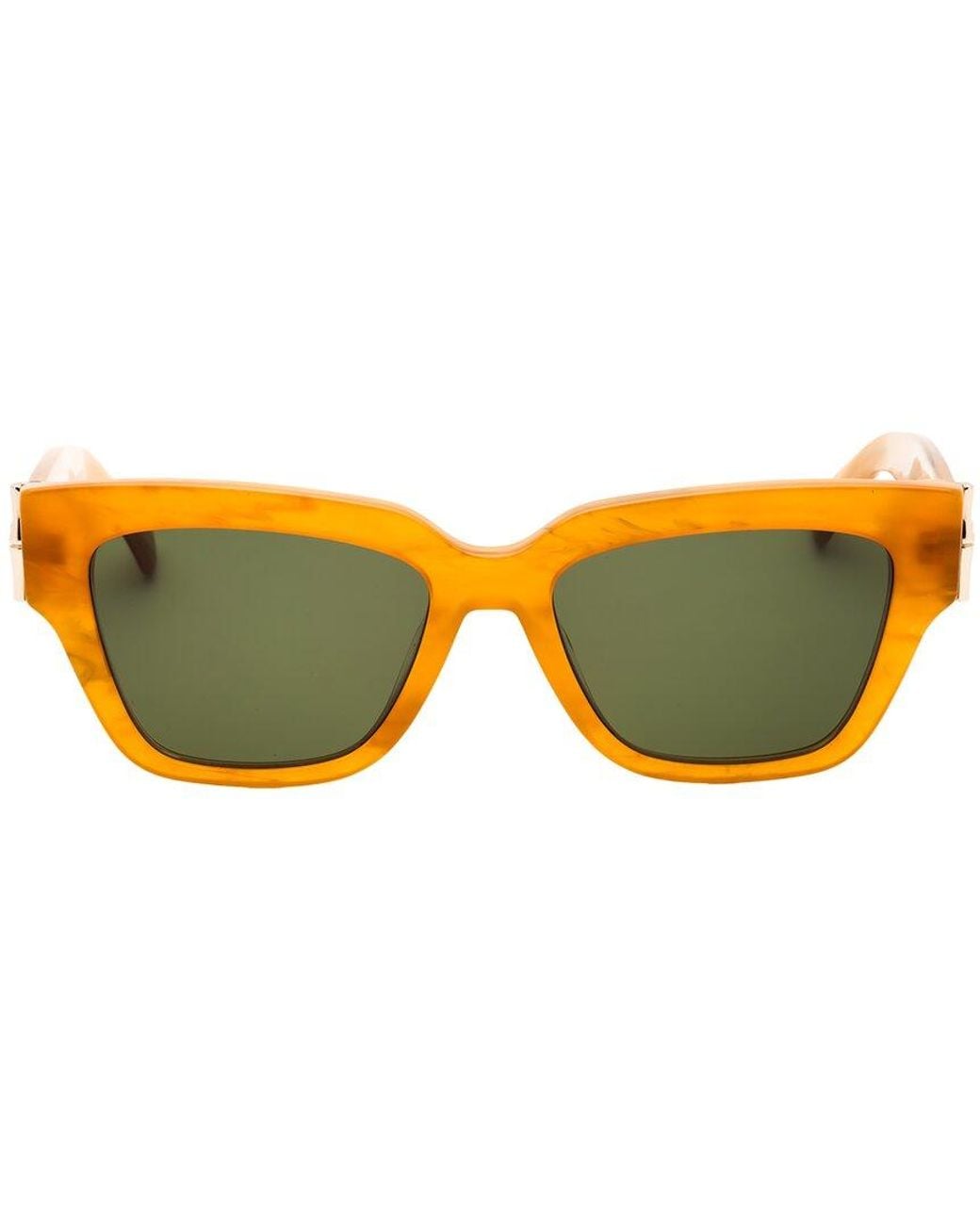 Longchamp Yellow 53Mm Sunglasses