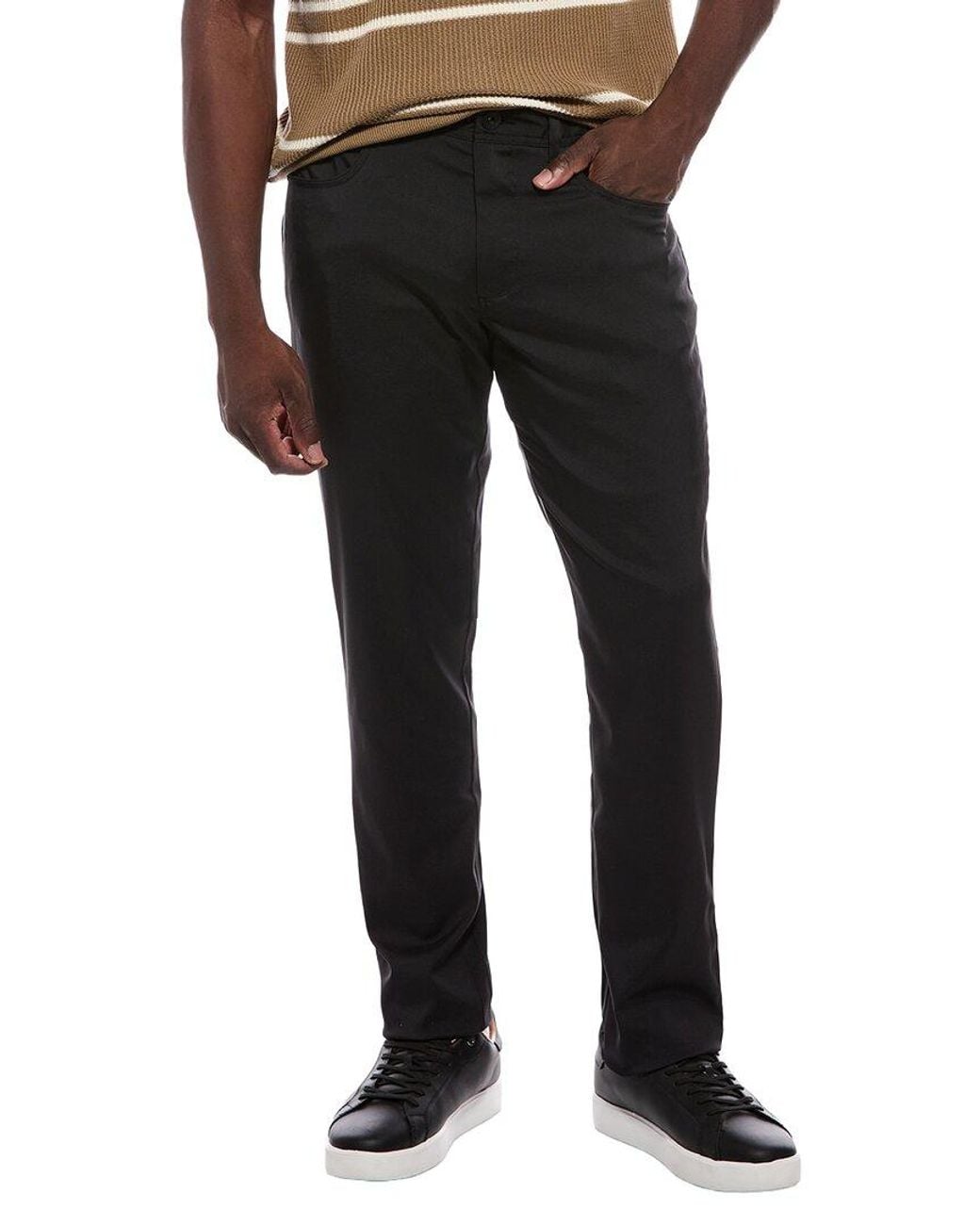 Tommy Bahama Black Islandzone Performance 5-Pocket Pant for men